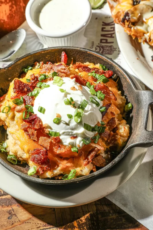 Twice Baked Potato Wolfpack Woodfired Tavern Sealy Texas
